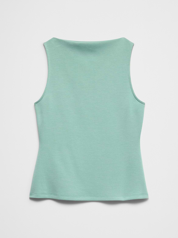 Soft Touch High-Neck Top
