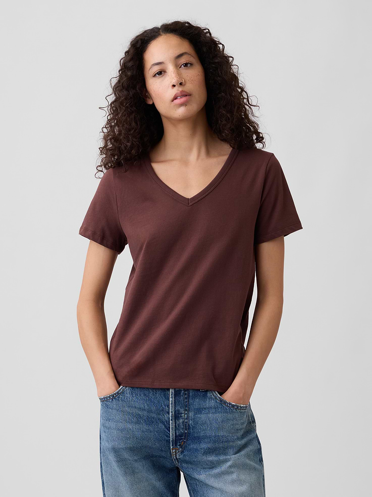 Image number 1 showing, Favorite V-Neck T-Shirt