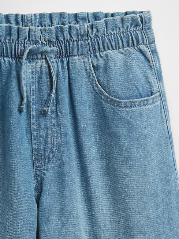 Kids Mid Rise SuperLight Pull-On Baggy Jeans