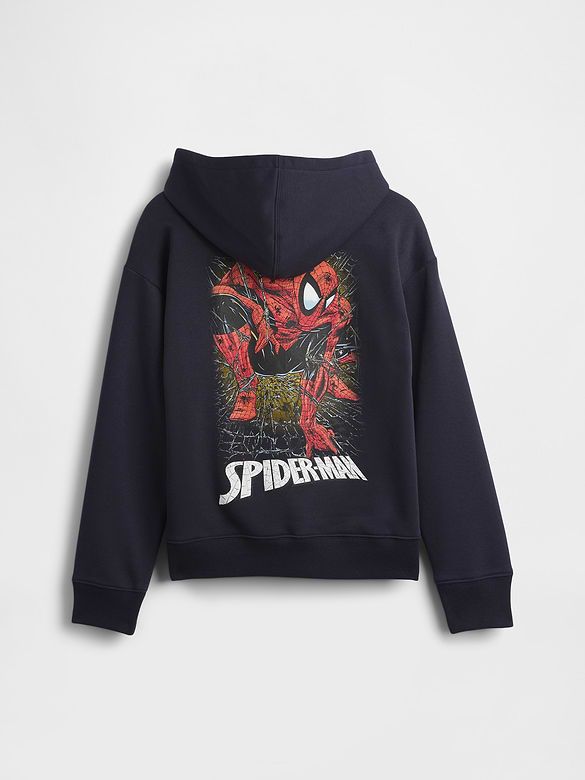 GapKids Marvel Spider-Man Relaxed Logo Hoodie