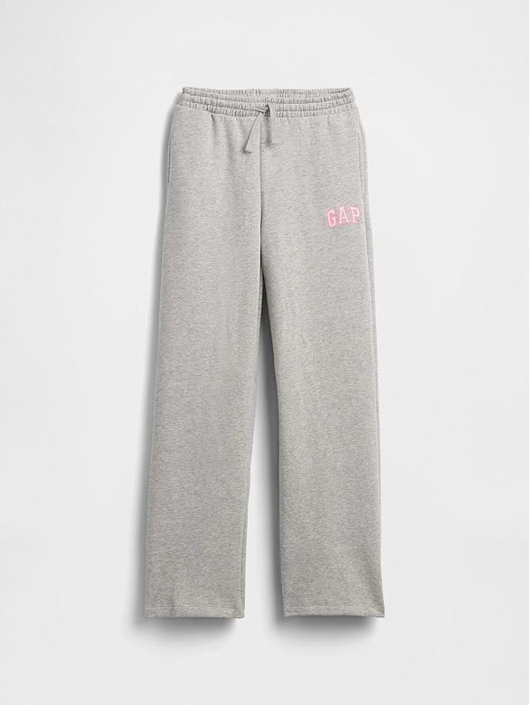 Kids Gap Logo Straight-Leg Sweatpants