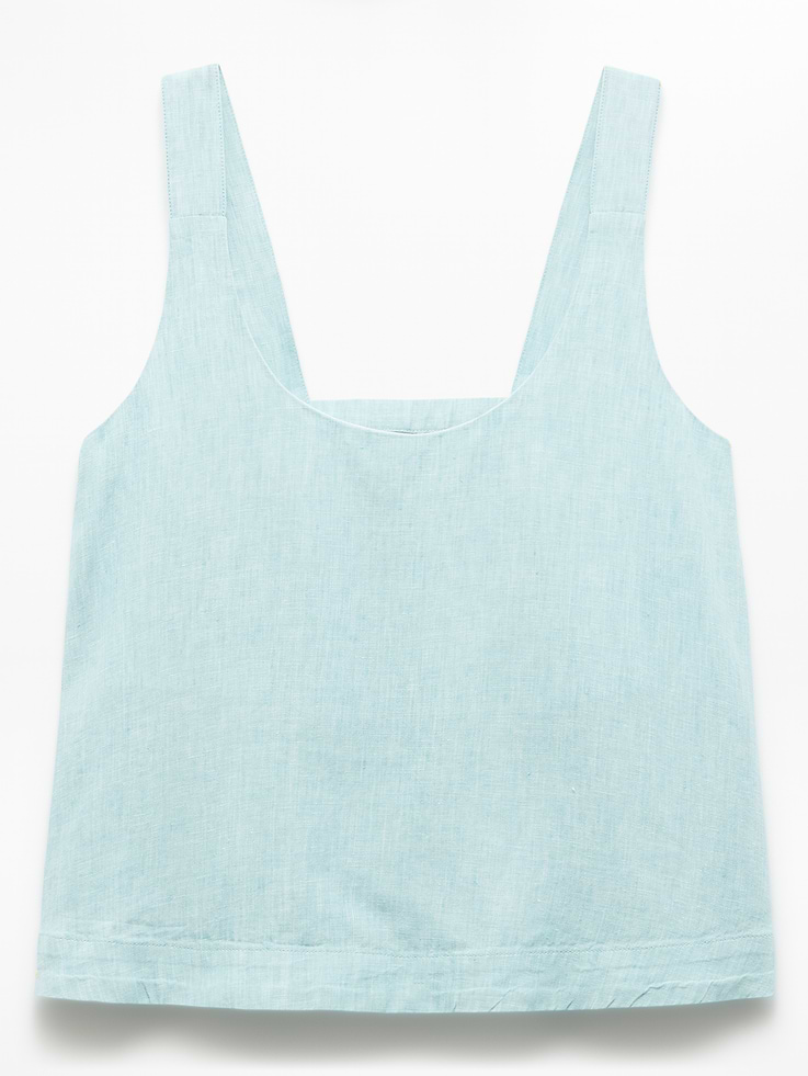 Image number 7 showing, Retreat Linen Tank