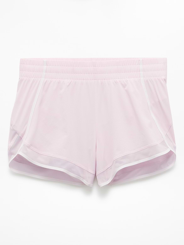 Mesh Racer Run Mid Rise 4" Short