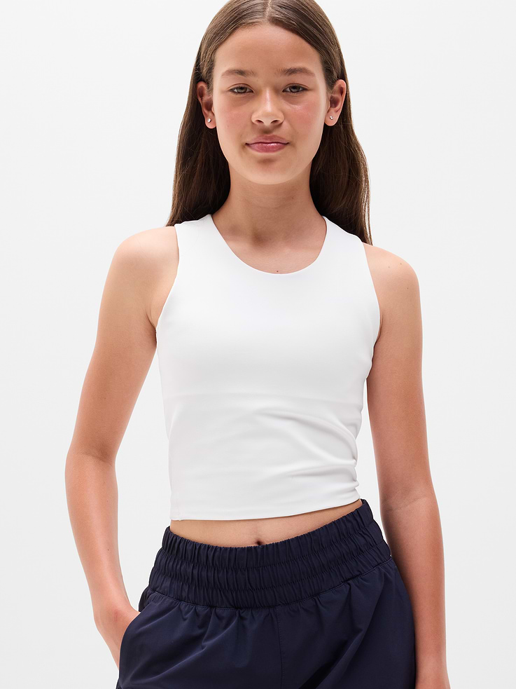 Image number 1 showing, Athleta Girl Cloud Longline Bra