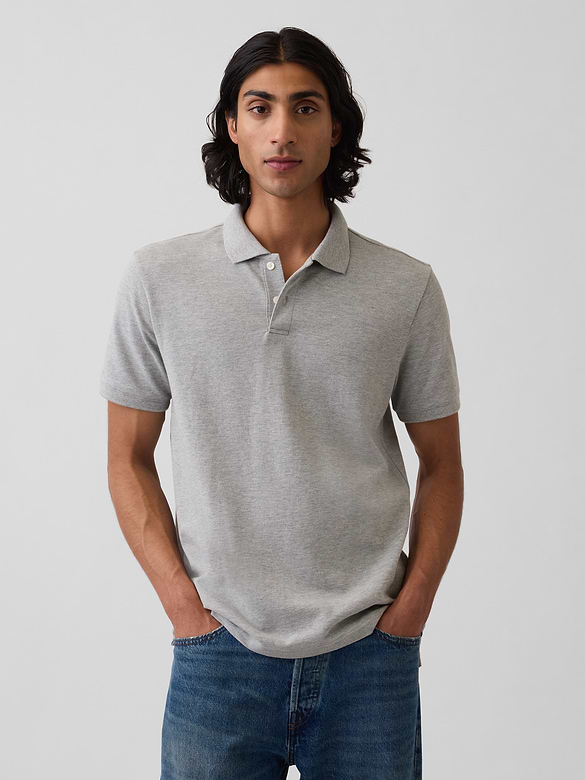 Pique Polo Shirt