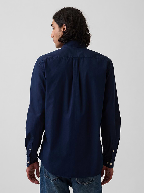 Organic Cotton Poplin Classic Shirt
