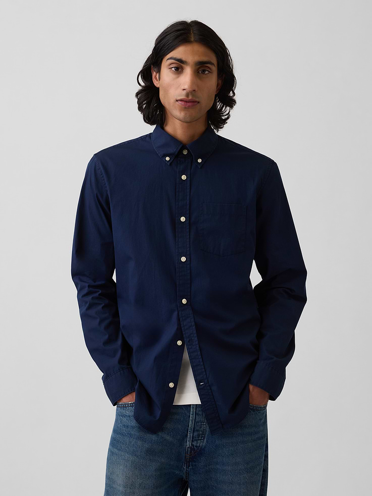 Image number 5 showing, Organic Cotton Poplin Classic Shirt