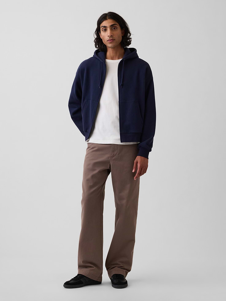 Image number 1 showing, Heavyweight Twill '90s Loose Khakis