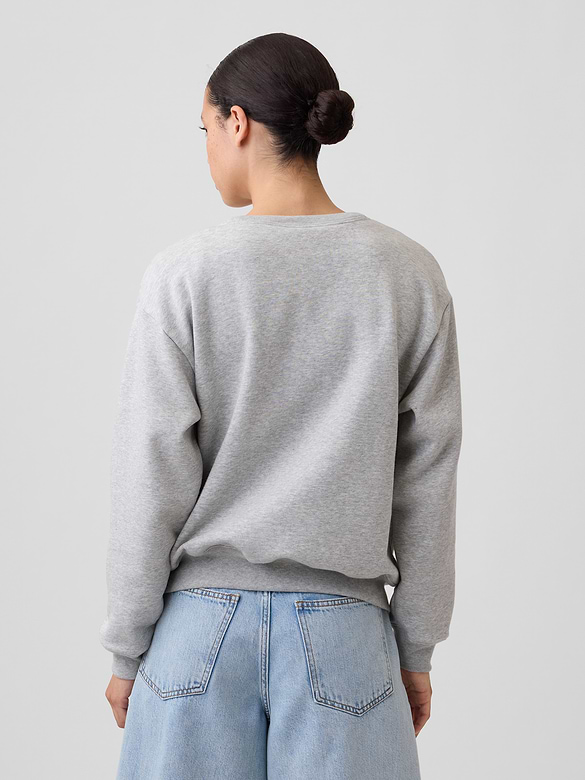 Relaxed Gap City Logo Sweatshirt
