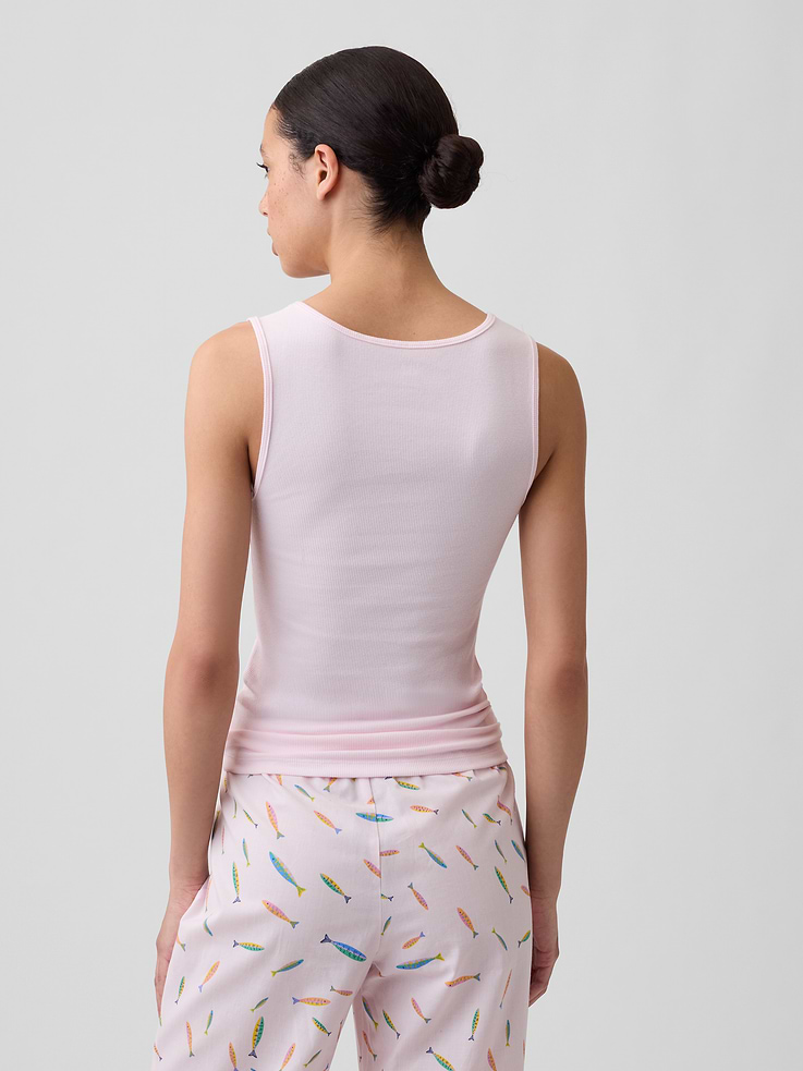 Image number 2 showing, Gap Logo Ribbed Tank Top