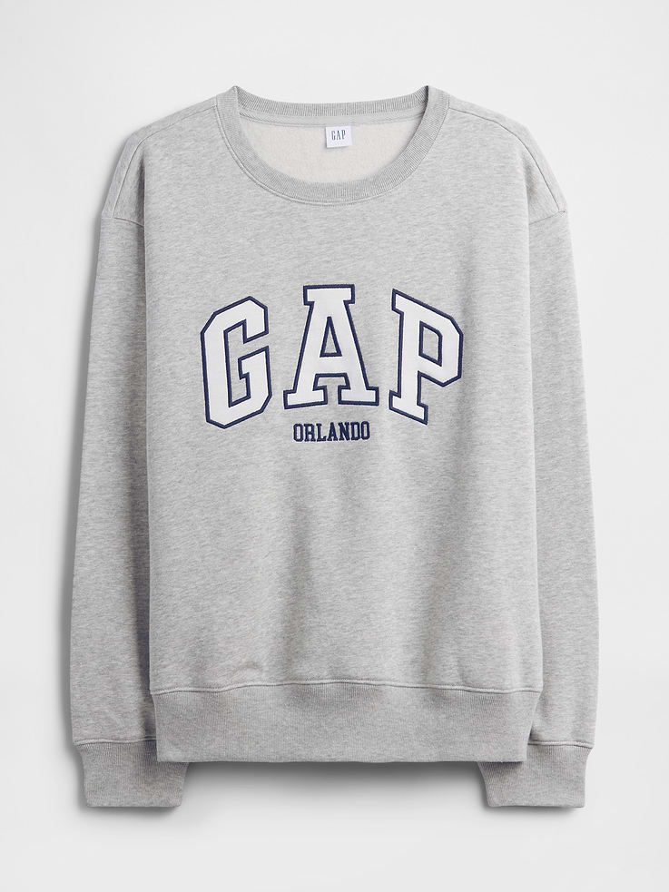 Image number 5 showing, Relaxed Gap City Logo Sweatshirt