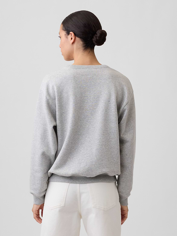 Relaxed Gap City Logo Sweatshirt