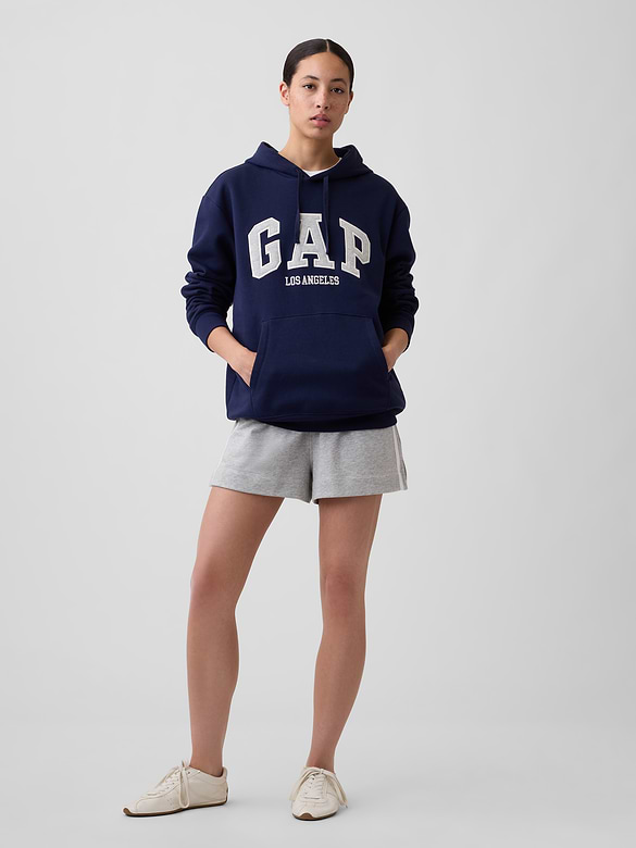 Relaxed Gap City Logo Hoodie