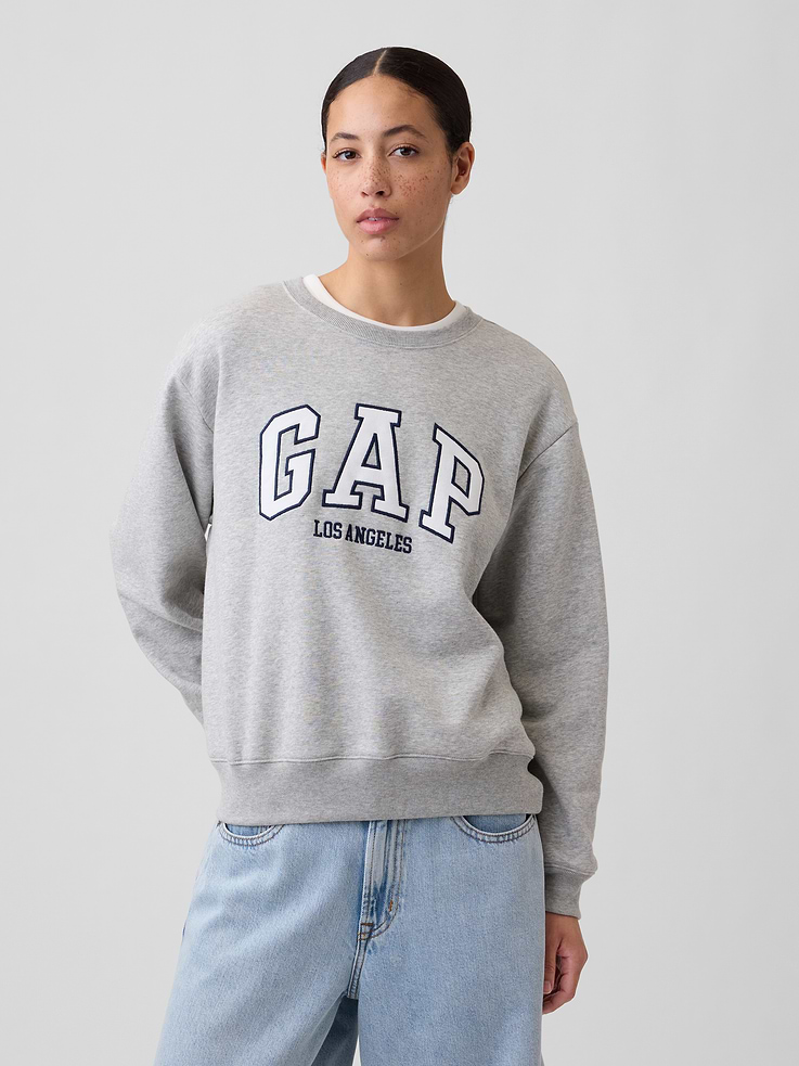 Image number 1 showing, Relaxed Gap City Logo Sweatshirt