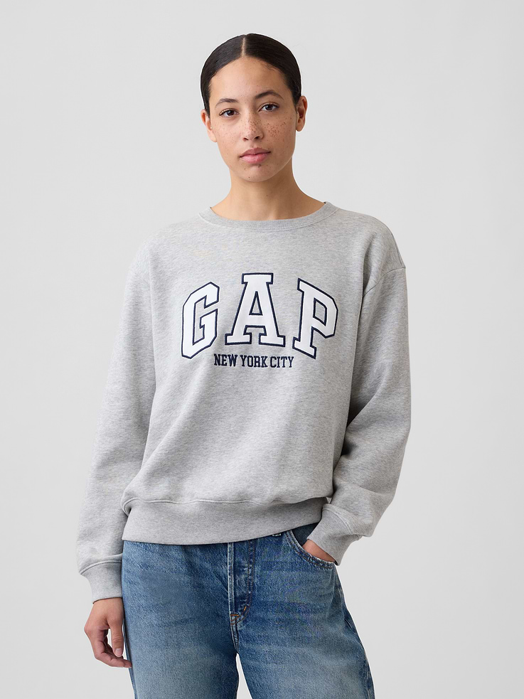 Image number 1 showing, Relaxed Gap City Logo Sweatshirt