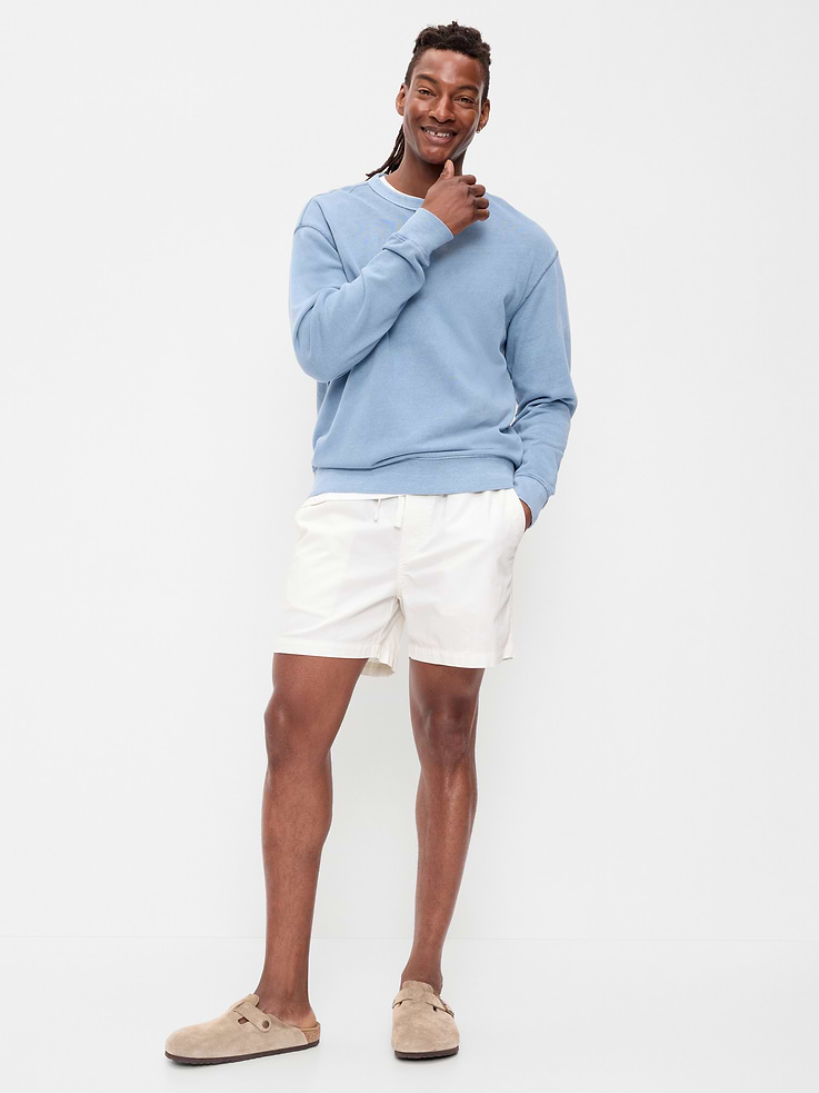 Image number 1 showing, Twill Jogger Shorts -- 5-inch inseam