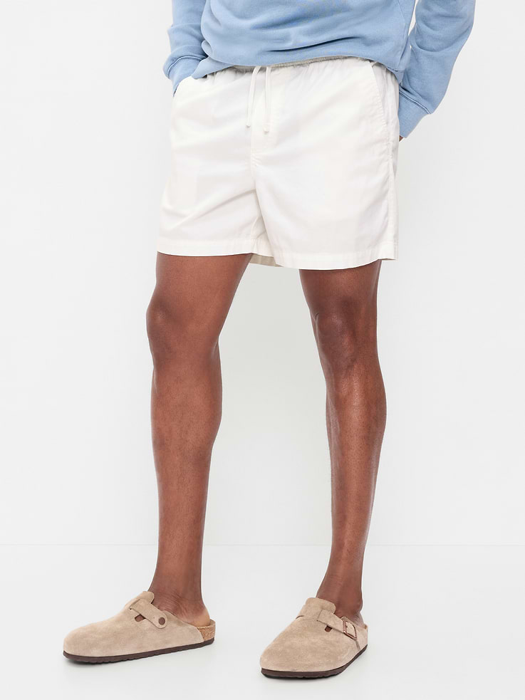 Image number 2 showing, Twill Jogger Shorts -- 5-inch inseam