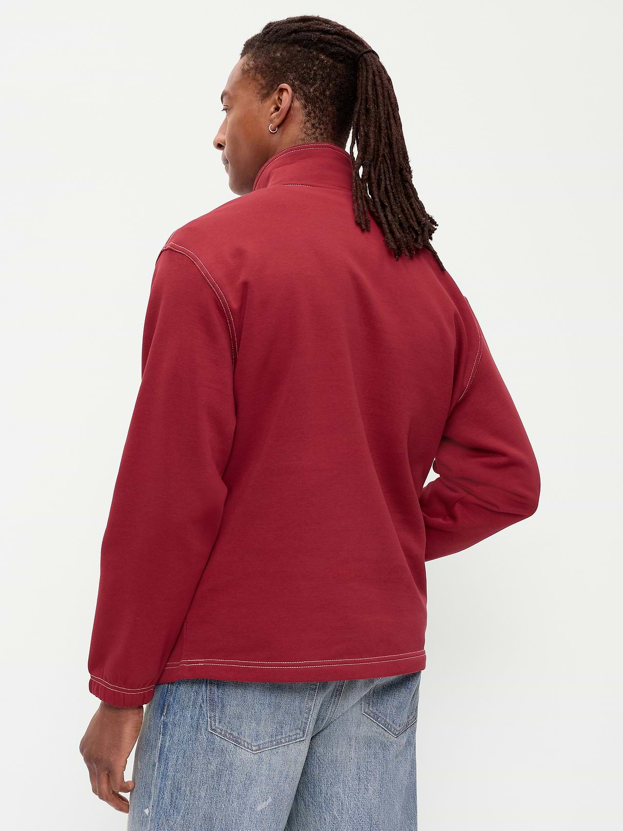 Fleece Anorak Quarter Zip | Old Navy