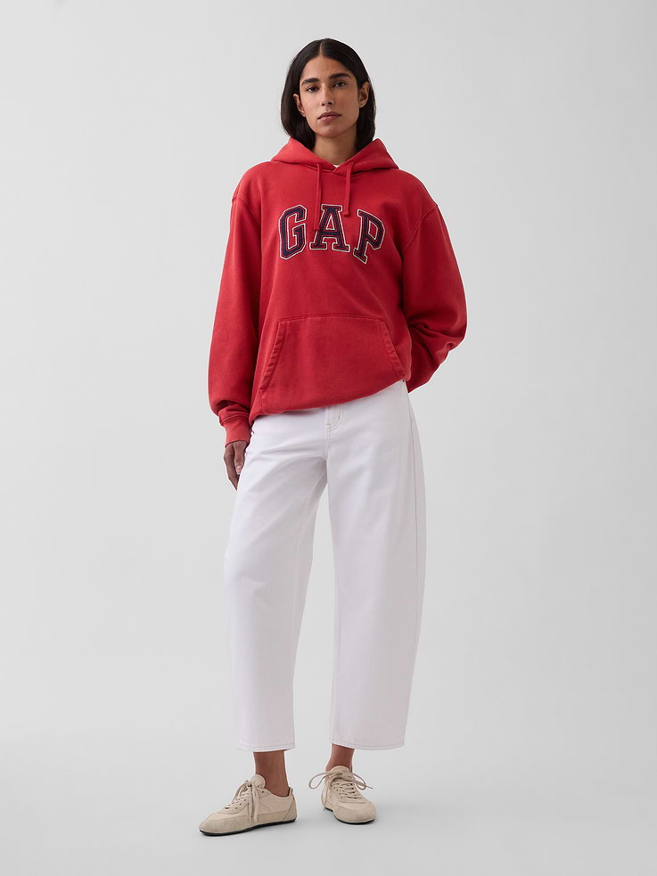Image number 6 showing, Adult VintageSoft Relaxed Logo Hoodie