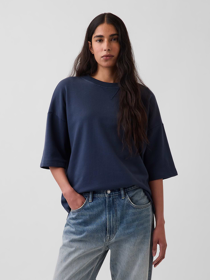 Image number 5 showing, Heavyweight French Terry Oversized Sweatshirt