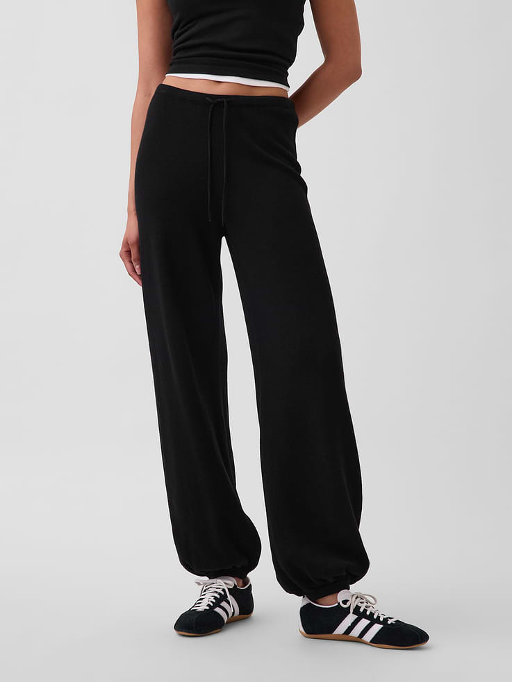 Image number 2 showing, 100% Cotton Relaxed Sweater Joggers