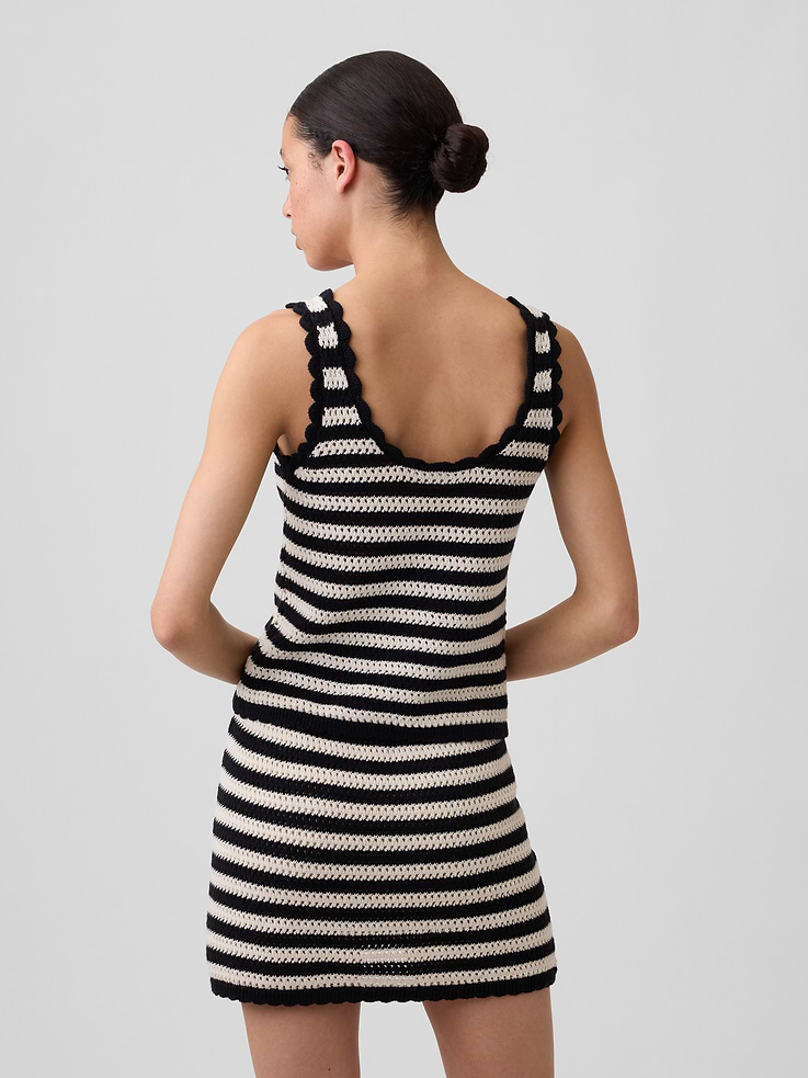Image number 2 showing, Crochet Scoopneck Tank Top