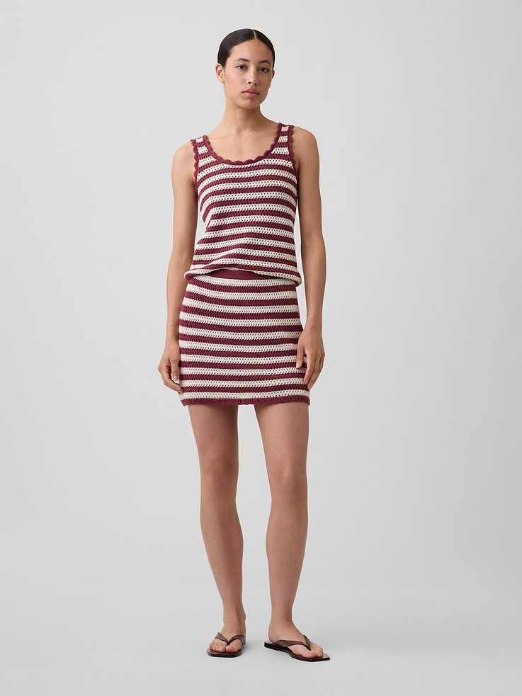 Image number 3 showing, Crochet Scoopneck Tank Top