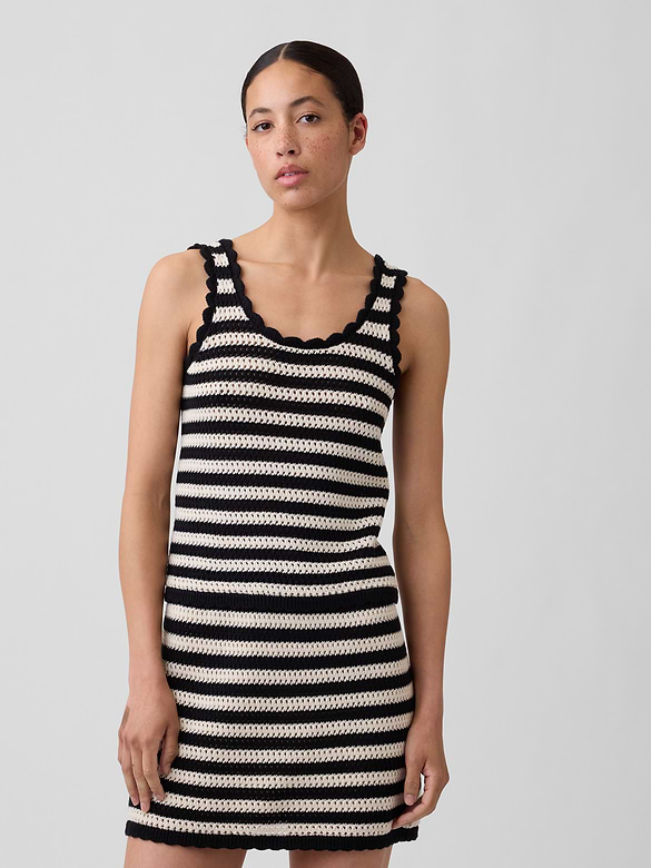 Crochet Scoopneck Tank Top