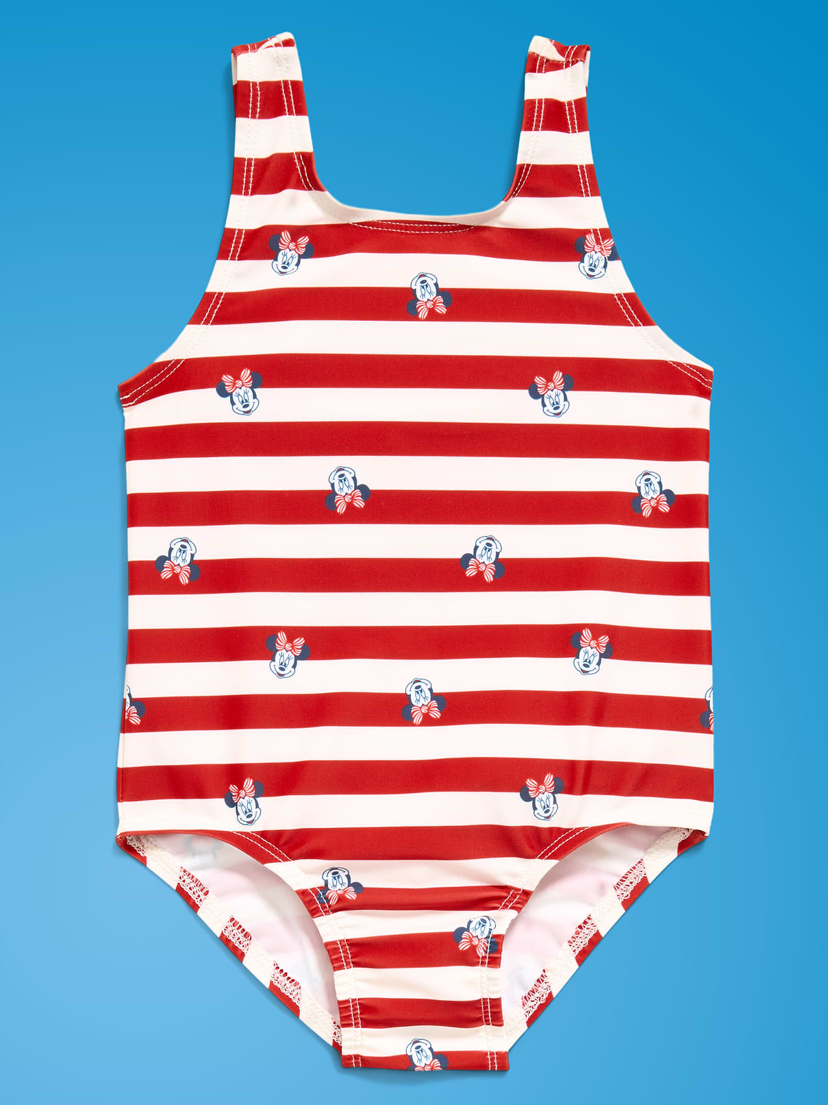L'image numéro 1 présente Maillot de bain une-pièce Minnie Mouse Old Navy x Disney pour toute-petite