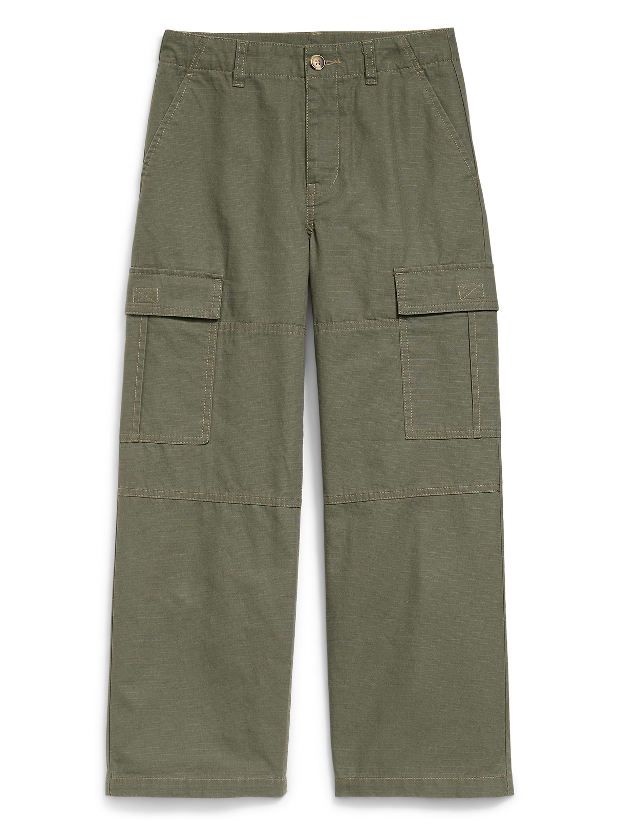 Image number 1 showing, Baggy Cargo Ripstop Pants for Boys