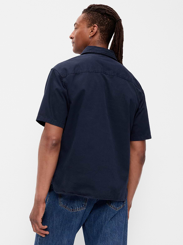 Loose Popover Work Shirt