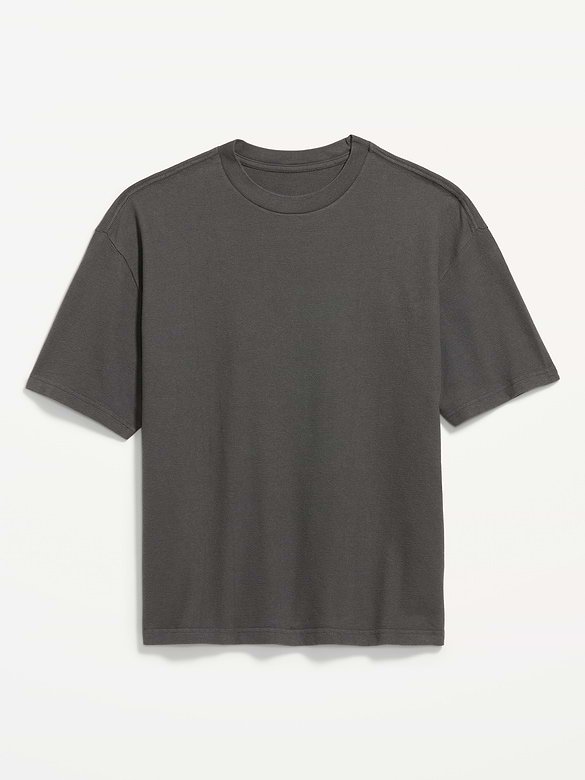 Oversized Heavyweight Garment-Washed T-Shirt