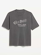 Image number 3 showing, Loose Heavyweight Graphic T-Shirt