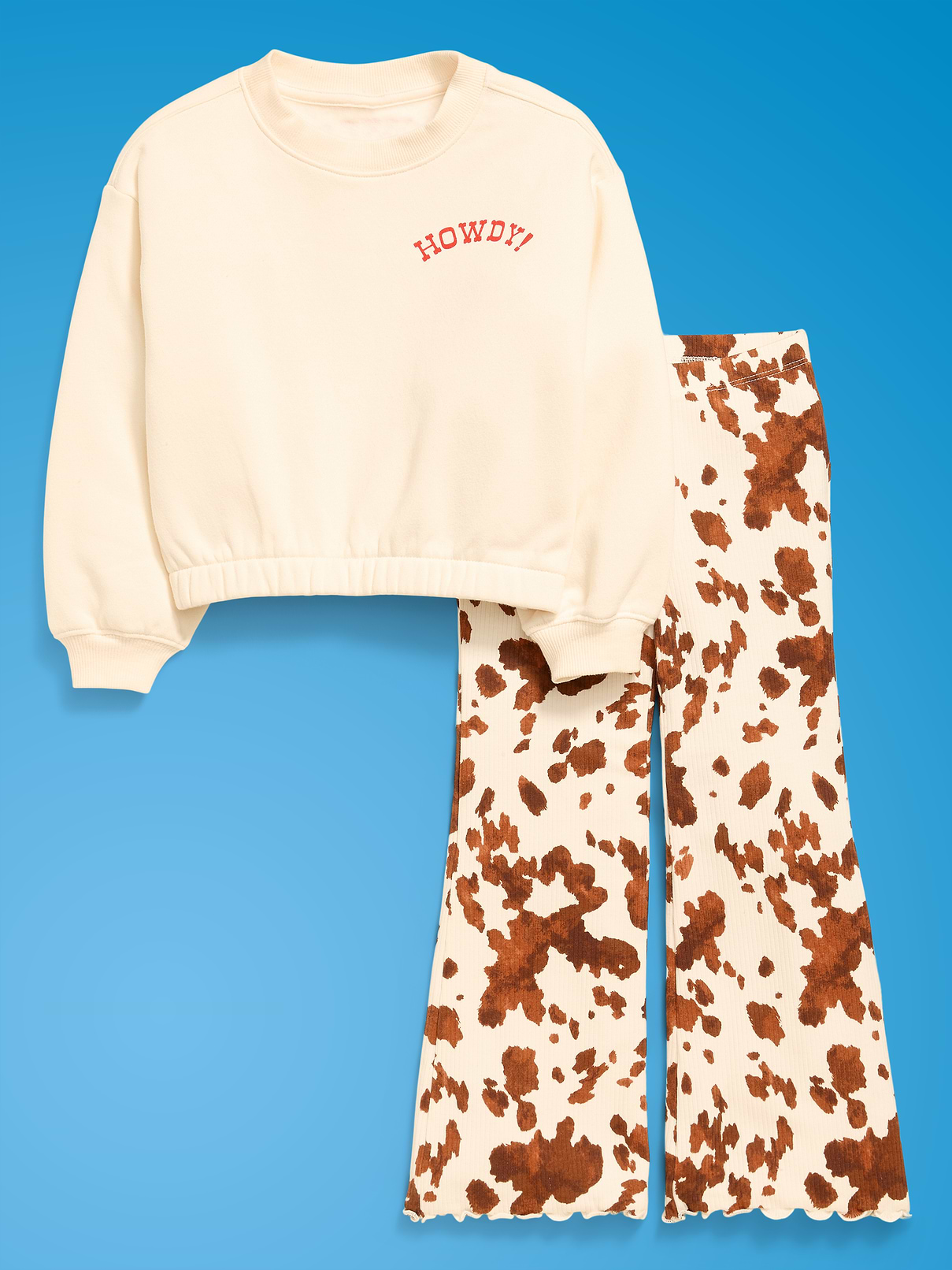 L'image numéro 3 présente Ensemble chandail en coton ouaté et legging évasé Old Navy x Histoire de jouets de Pixar pour toute-petite