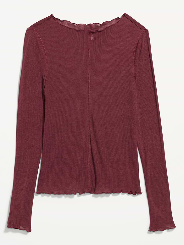 Lettuce-Edge Tissue T-Shirt
