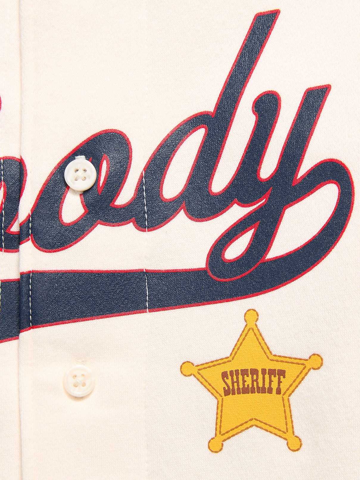 L'image numéro 4 présente Chandail de baseball surdimensionné en jersey Old Navy x Histoire de jouets de Pixar pour tout-petit