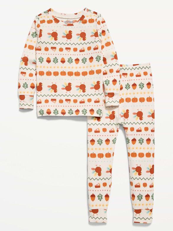 SoftMode Printed Snug-Fit Pajama Set for Toddler & Baby