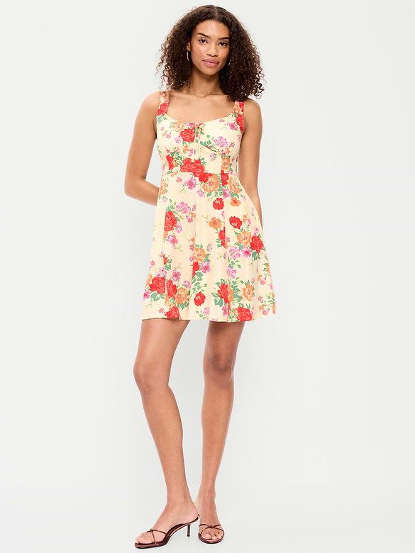 Fit & Flare Cami Mini Dress