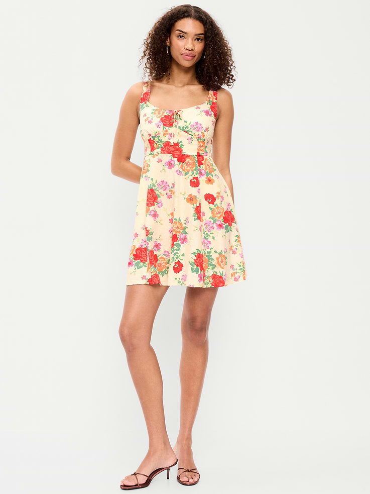 Image number 1 showing, Fit & Flare Cami Mini Dress
