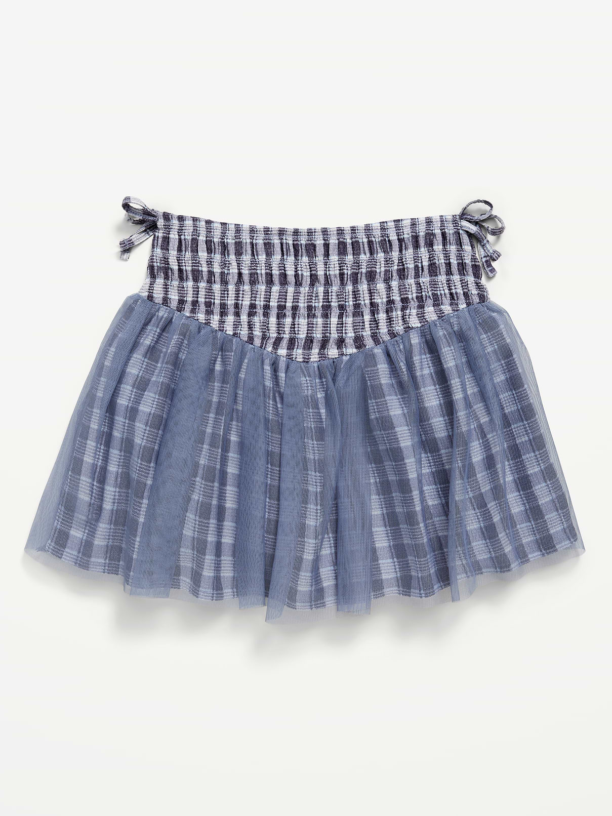Image number 1 showing, Western Smocked Tulle Skirt for Toddler Girls