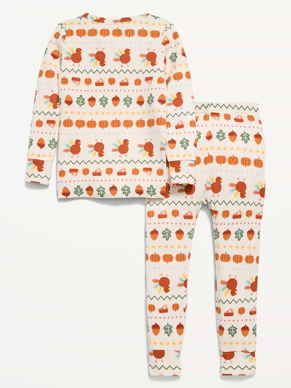 SoftMode Printed Snug-Fit Pajama Set for Toddler & Baby