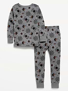 L'image numéro 2 présente Pyjama ajusté à motif pour tout-petit et bébé