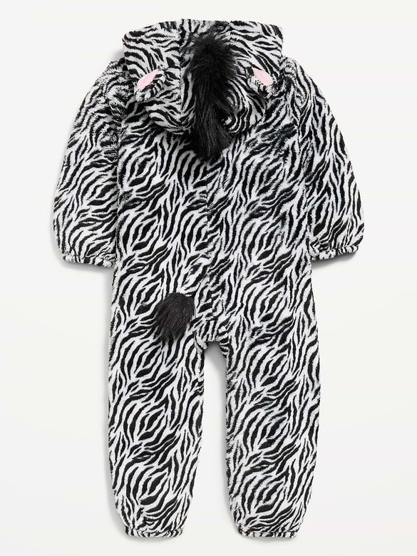 Hooded Critter Unisex Sherpa One-Piece for Toddler