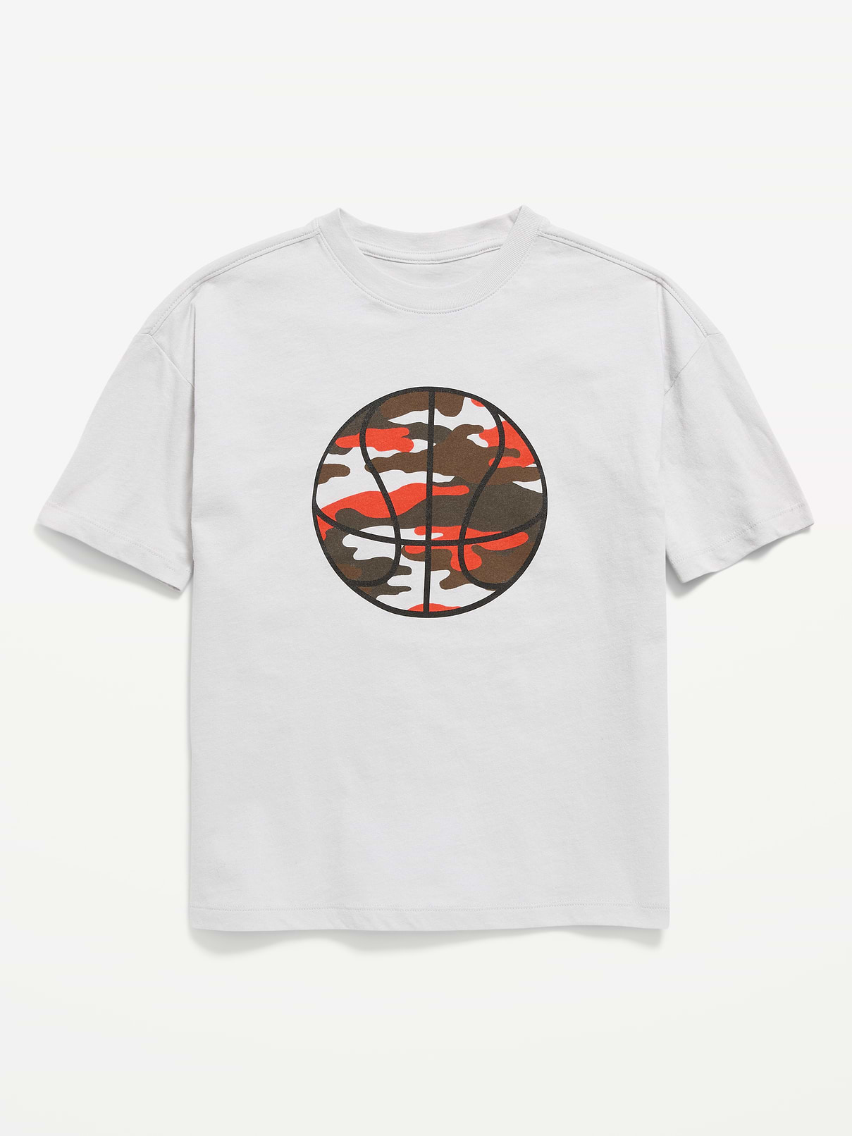 Image number 1 showing, Oversized Short-Sleeve Graphic T-Shirt for Boys