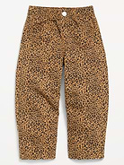 Image number 1 showing, Super Baggy Barrel-Leg Jeans for Toddler Girls
