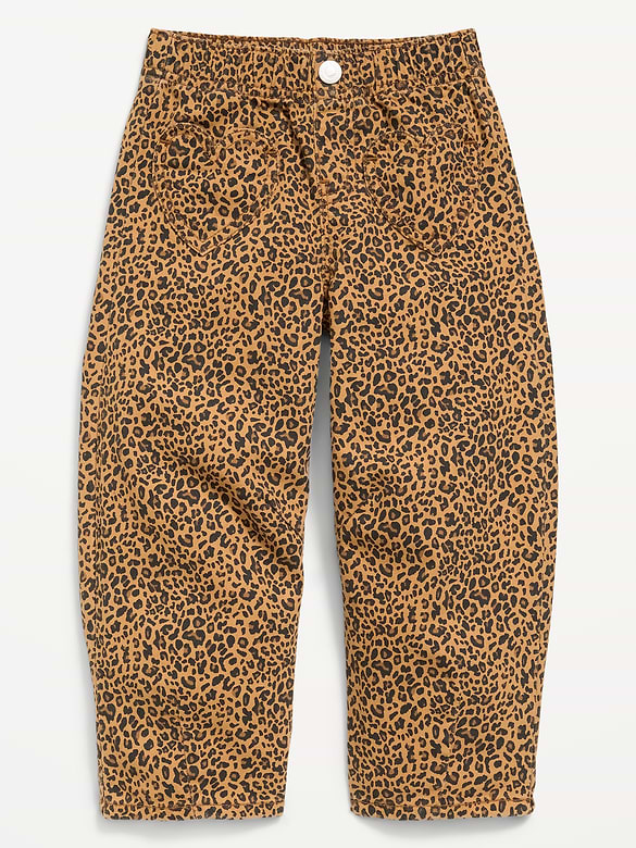 Super Baggy Barrel-Leg Jeans for Toddler Girls
