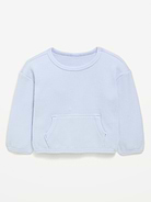 Image number 2 showing, Long-Sleeve Waffle-Knit Pocket Sweatshirt for Baby