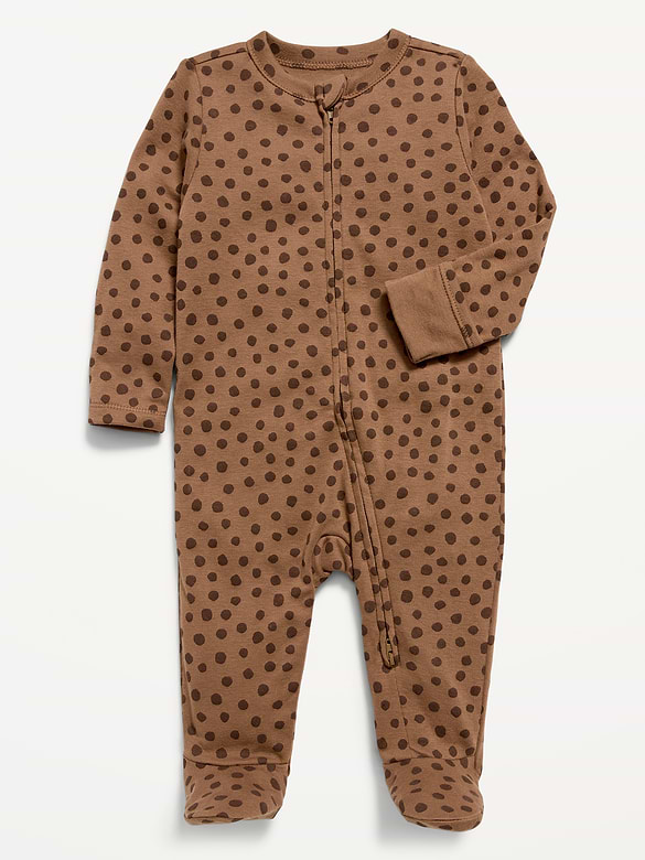 2-Way-Zip Sleep & Play Footed One-Piece for Baby