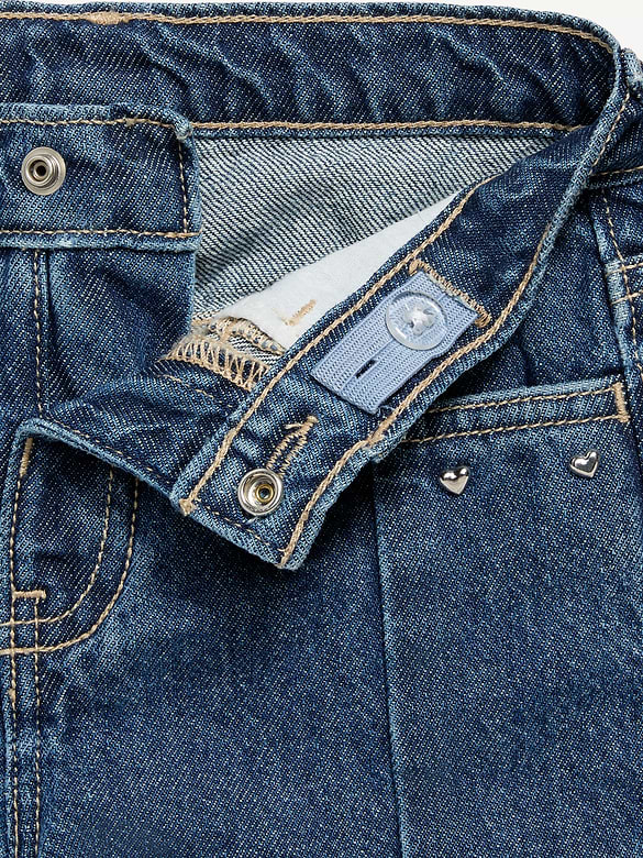 Super Baggy Wide-Leg Jeans for Toddler Girls