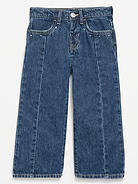 Image number 3 showing, Super Baggy Wide-Leg Jeans for Toddler Girls